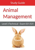 Level 3 Technical in Animal Management Exam 031/531 Study Guide - Paperback