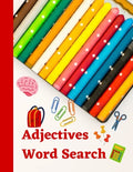 Adjectives Word Search: English grammar puzzle activity book - Paperback