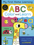ABC Color and Learn: Letters, Counting, Shapes, Tracing, and More! with Tear-Out Pages! - Paperback