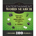 Entertainment Word Search: Movies, Music, Broadway, Sports, TV & More - Spiral