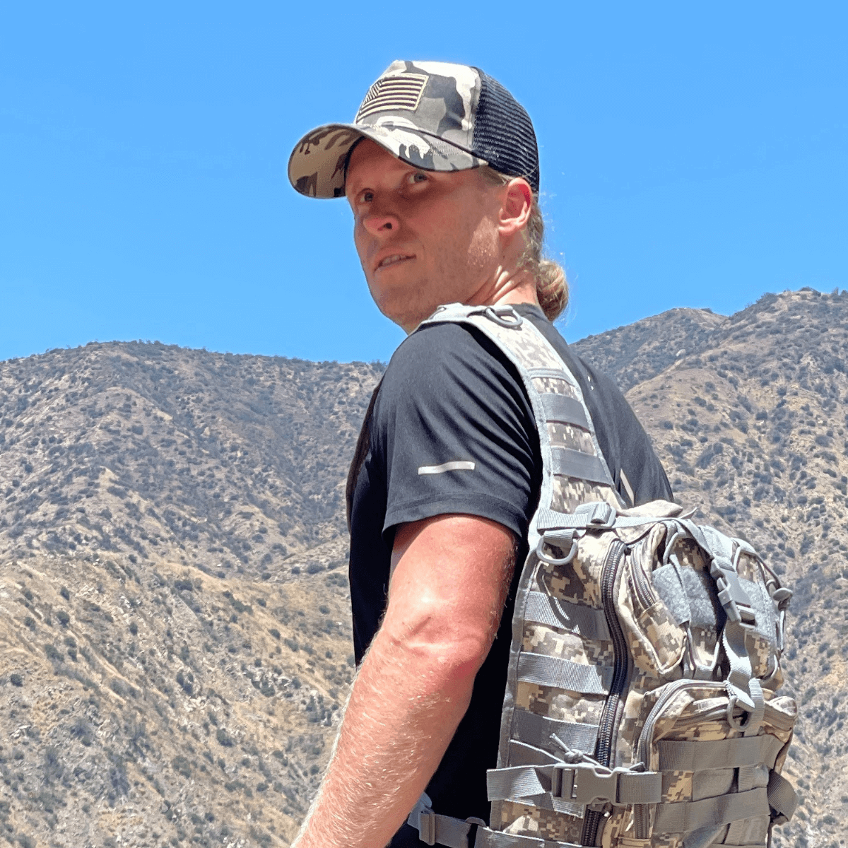 JupiterGear American Flag Trucker Hat with Adjustable Strap | Breathable & Unisex