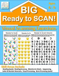 Ready to Scan! BIG BOOK: Beginners, Intermediate & Advanced Visual Scanning Exercises - Paperback