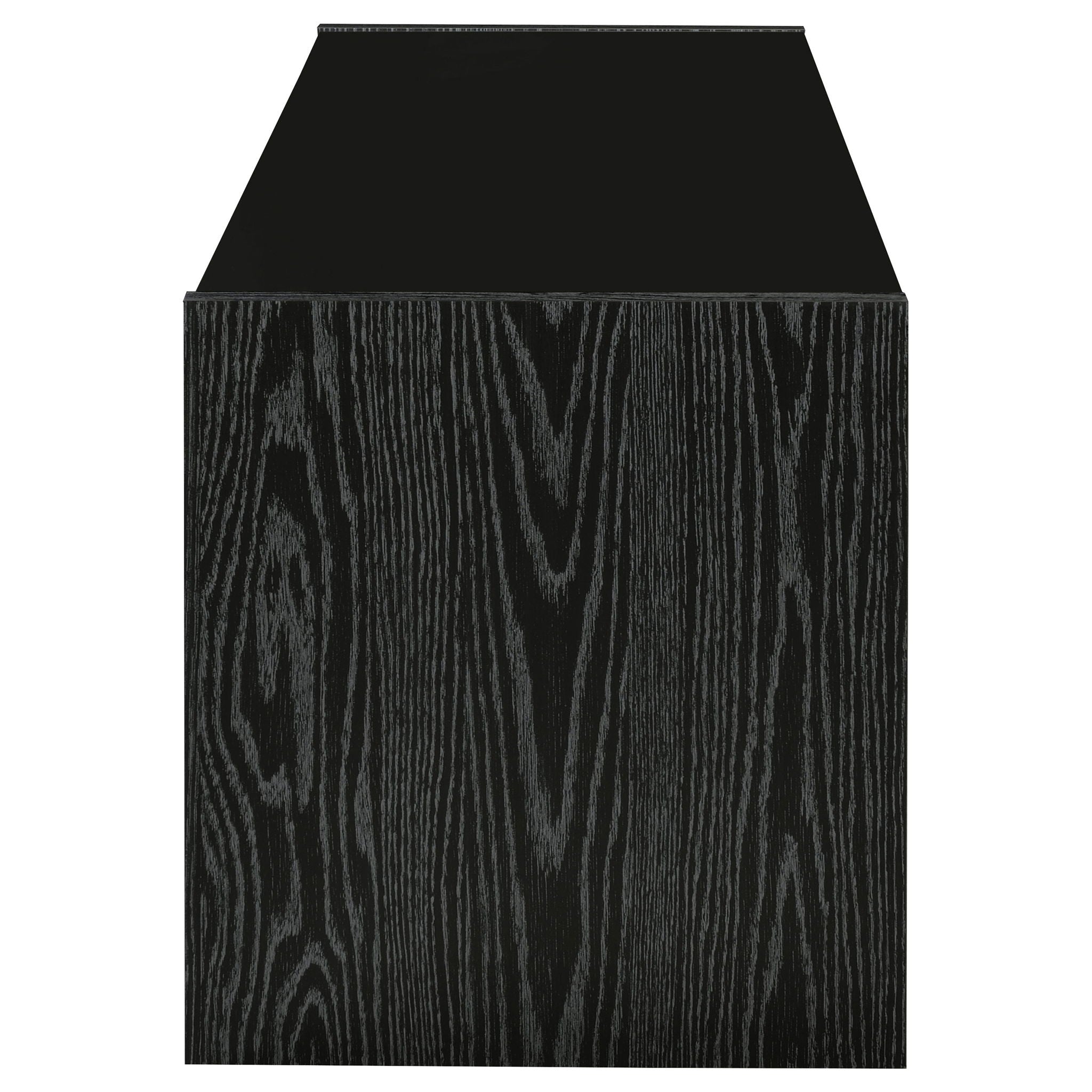 Alton 3-drawer Engineered Wood 61-inch TV Stand Black Oak