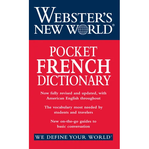 Webster's New World Pocket French Dictionary - Paperback