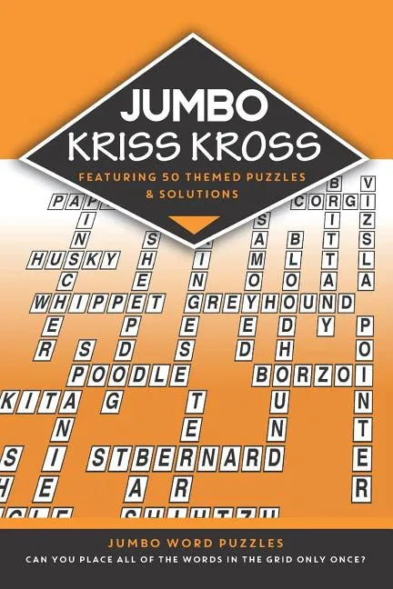 Jumbo Kriss Kross: 50 themed jumbo puzzles - Paperback