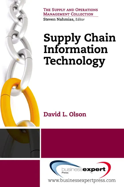 Supply Chain Information Technology - Paperback