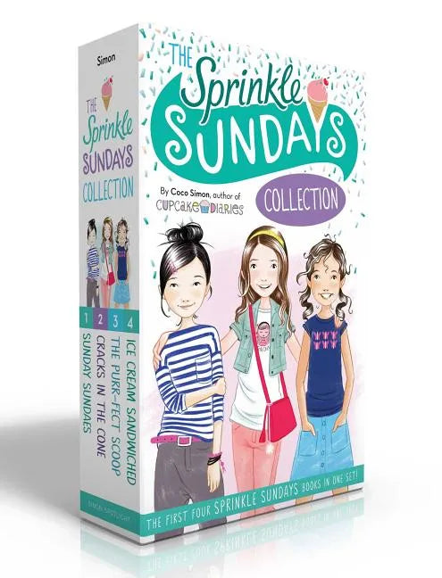 The Sprinkle Sundays Collection (Boxed Set): Sunday Sundaes; Cracks in the Cone; The Purr-Fect Scoop; Ice Cream Sandwiched - Paperback