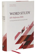 Kjv, Word Study Reference Bible, Hardcover, Red Letter, Thumb Indexed, Comfort Print: 2,000 Keywords That Unlock the Meaning of the Bible - Hardcover