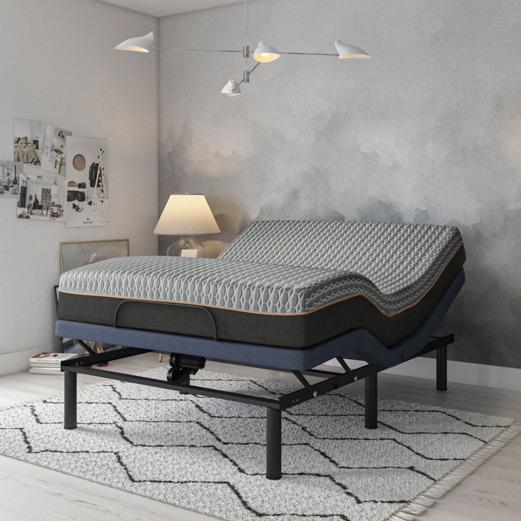 Copper Lux Hybrid - 14" Mattress With Copper Infused Contouring Memory Comfort Layer And Supportive Coil System