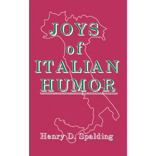 Joys of Italian Humor - Hardcover