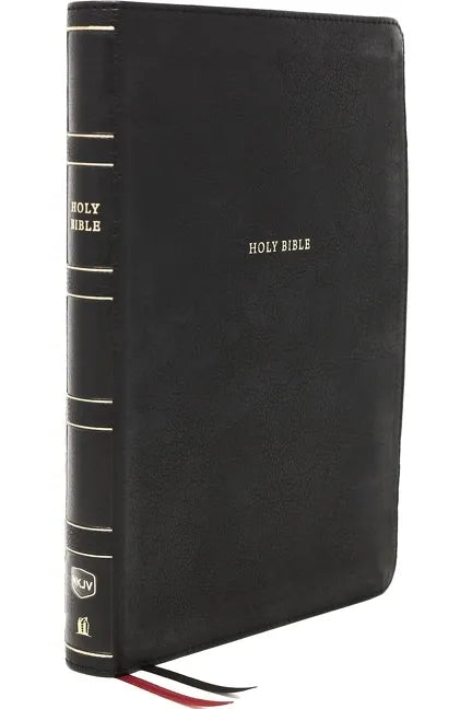 Nkjv, Reference Bible, Center-Column Giant Print, Leathersoft, Black, Red Letter Edition, Thumb Indexed, Comfort Print: Holy Bible, New King James Ver - Imitation Leather