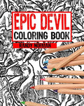 Epic Devil Coloring Book - Paperback