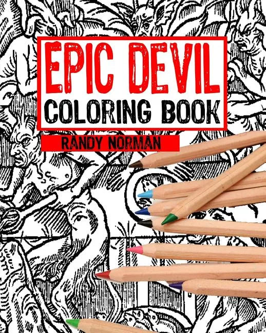 Epic Devil Coloring Book - Paperback