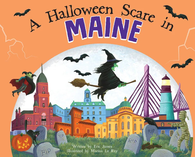 A Halloween Scare in Maine - Hardcover