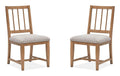 Lindon - Dining Side Chair With Upholstered Seat (Set of 2)