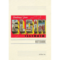 Vintage Lined Notebook Greetings from Elgin, Illinois - Paperback