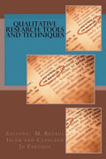 Qualitative Research: Tools and Techniques - Paperback