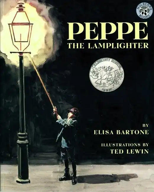 Peppe the Lamplighter: A Caldecott Honor Award Winner - Paperback