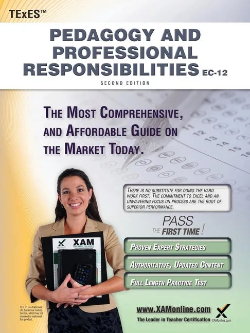 TExES Pedagogy and Professional Responsibilities Ec-12 Teacher Certification Study Guide Teacher Prep - Paperback