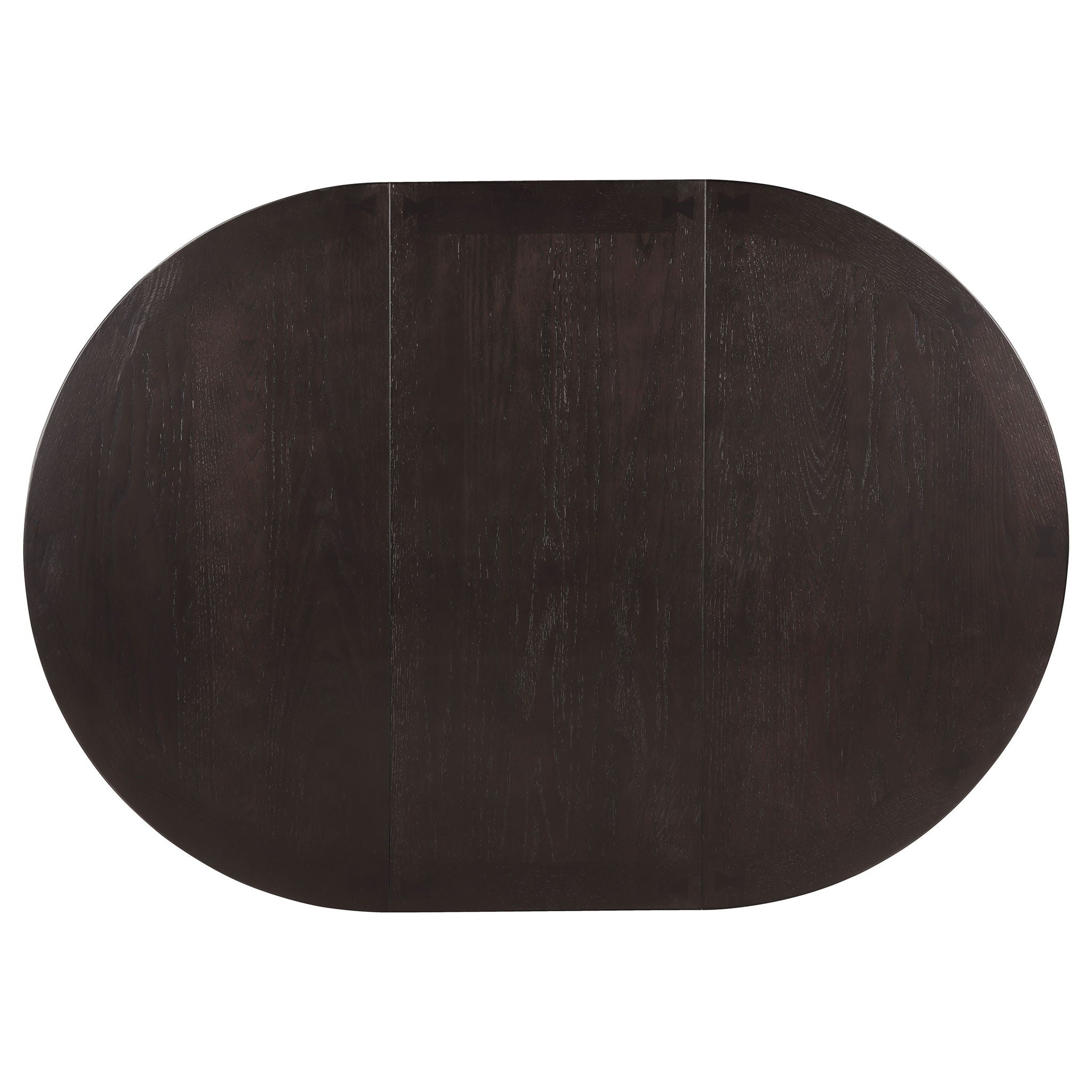 Lavon Oval 60-inch Wood Extension Leaf Dining Table Espresso