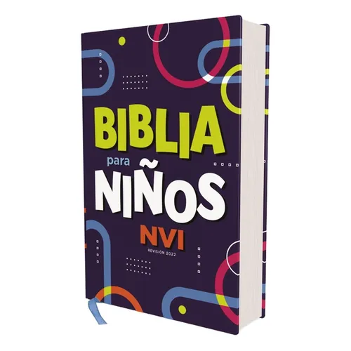 Nvi, Biblia Para Niños, Revisión 2022, Tapa Dura, Comfort Print - Hardcover