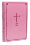 NKJV, Deluxe Gift Bible, Imitation Leather, Pink, Red Letter Edition - Imitation Leather