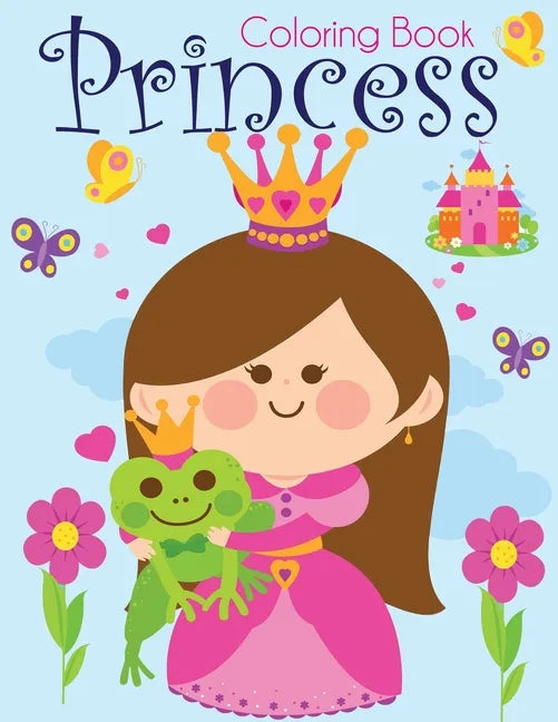 Princess Coloring Book - Paperback