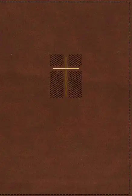 Niv, Quest Study Bible, Leathersoft, Brown, Indexed, Comfort Print: The Only Q and A Study Bible - Imitation Leather