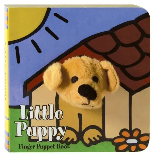 Little Puppy: Finger Puppet Book: (Puppet Book for Baby, Little Dog Board Book) - Board Book