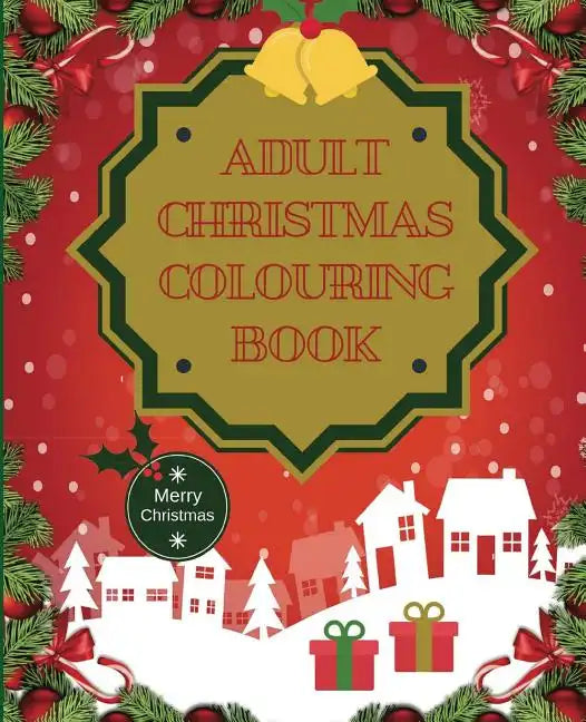 Adult Christmas Colouring Book - Paperback