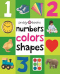 First 100 Padded: Numbers, Colors, Shapes - Board Book