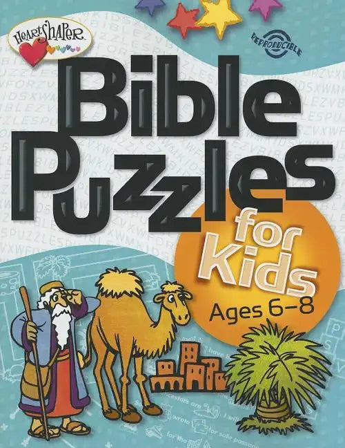 Bible Puzzles for Kids (Ages 6-8) - Paperback