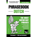 English-Dutch phrasebook and 1500-word dictionary - Paperback