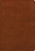 NASB Super Giant Print Reference Bible, Burnt Sienna Leathertouch - Imitation Leather