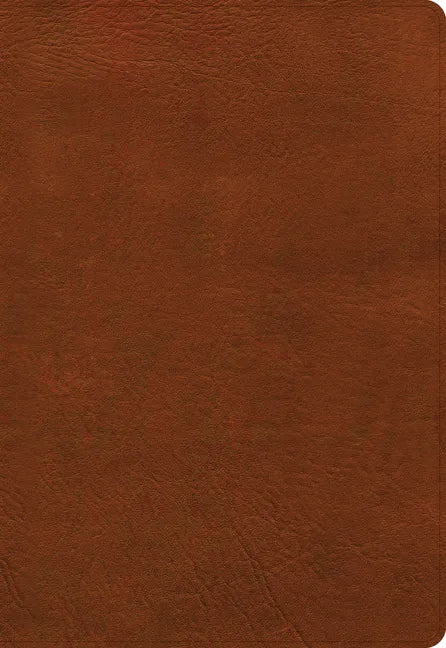 NASB Super Giant Print Reference Bible, Burnt Sienna Leathertouch - Imitation Leather