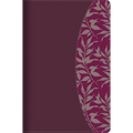 Rvr 1960 Biblia de Estudio Para Mujeres, Vino Tinto/Fucsia S匇il Piel Con ﾍndice - Imitation Leather