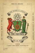 The Equinox: Keep Silence Edition, Vol. 1, No. 6 - Hardcover