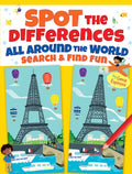 Spot the Differences All Around the World: Search & Find Fun - Paperback