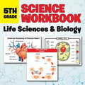 5th Grade Science Workbook: Life Sciences & Biology - Paperback