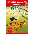 DK Super Readers Pre-Level Fast Animals - Hardcover