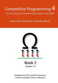 Competitive Programming 4 - Book 2: The Lower Bound of Programming Contests in the 2020s - Paperback