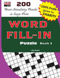 WORD FILL-IN Puzzle Book 3 - Paperback