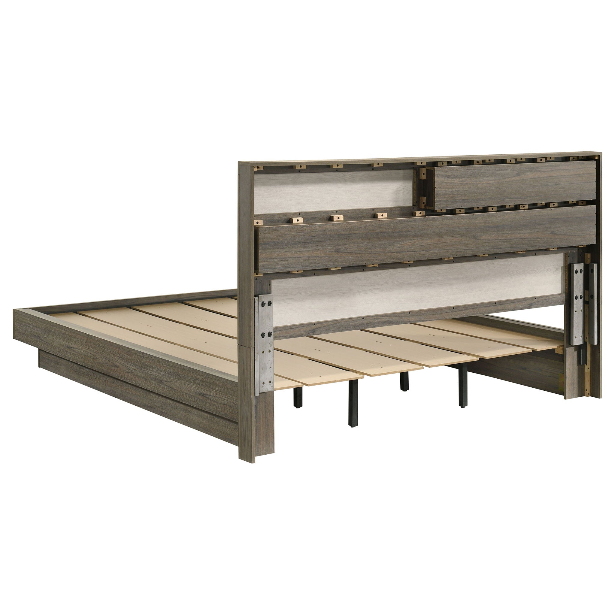 Fenwick 5-piece California King Bedroom Set Grey Oak