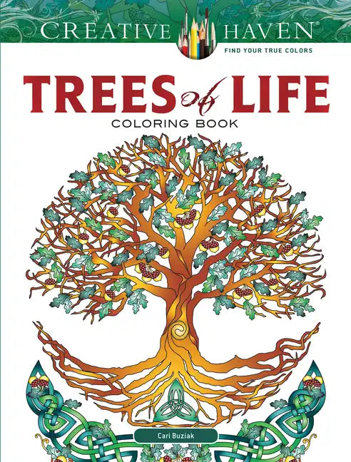 Creative Haven Trees of Life Coloring Book - Paperback