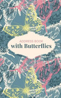 Address Book with Butterflies - Paperback