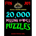 20,000 Missing Vowels Puzzles - Paperback
