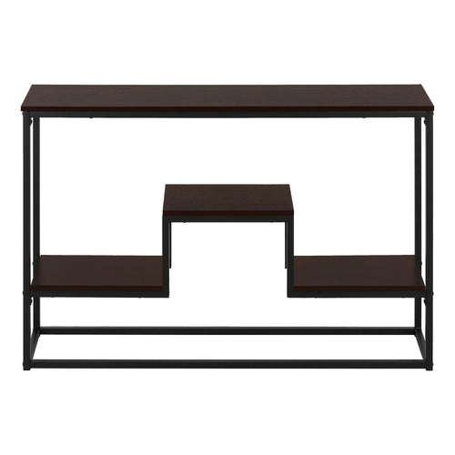 Accent Console Table For Entryway, Multi-Tier Design