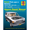 Ford F-100, F-150, F-250, F-350 Full-Size Pick-Ups & Bronco 1980-96; Ford F-250hd & F-350 1997 - Paperback