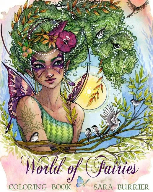 World of Fairies Coloring Book - Paperback