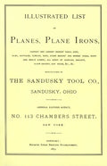 Sandusky Tool Co. 1877 Catalog - Paperback